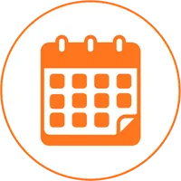 Picto calendrier de cours de pilates Rennes